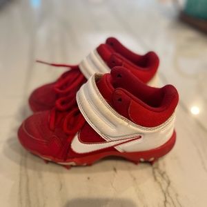 Nike Alpha Huarache Varsity Keystone Mid Preschool Kids' Baseball Cleats